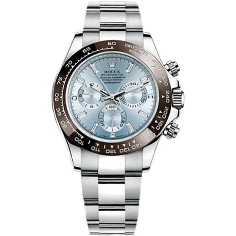 rolex cosmograph daytona ice blue mens watch